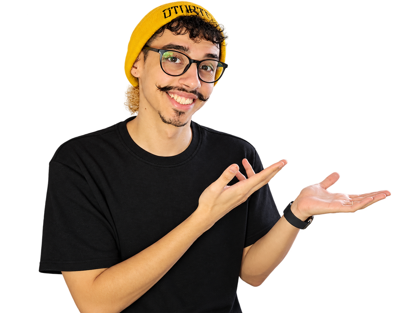 SohJorgeMesmo sorrindo e apresentando a Guilda